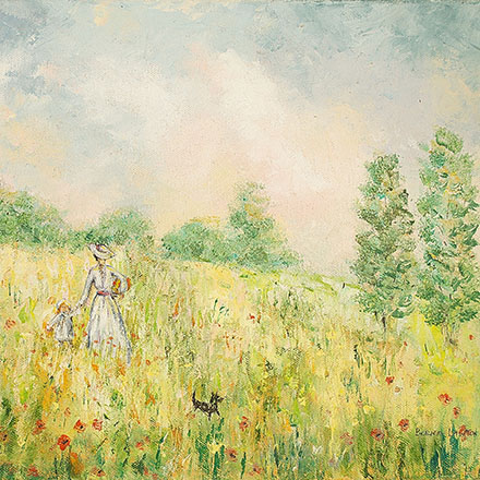 Walking In The Meadow